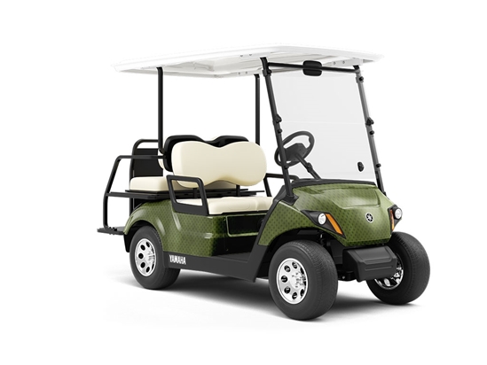 Emerald Diamonds Gothic Wrapped Golf Cart