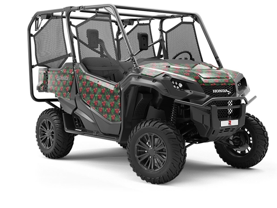 Green Passion Gothic Utility Vehicle Vinyl Wrap