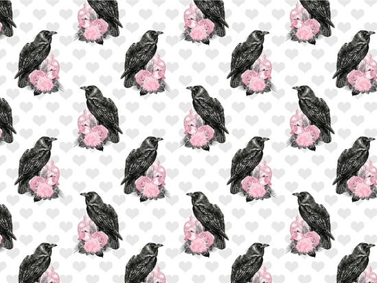 Lamenting Ravens Gothic Vinyl Wrap Pattern