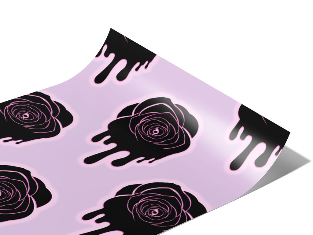 Liquid Rose Gothic Vinyl Wraps