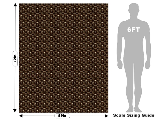 Skeleton Closet Gothic Vehicle Wrap Scale