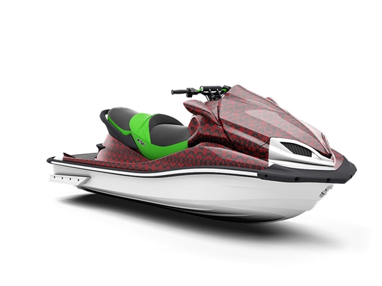 Twisted Garden Gothic Jet Ski Vinyl Customized Wrap