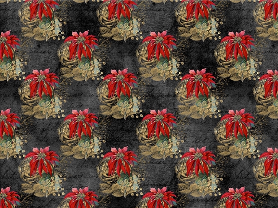 Wilting Romance Gothic Vinyl Wrap Pattern