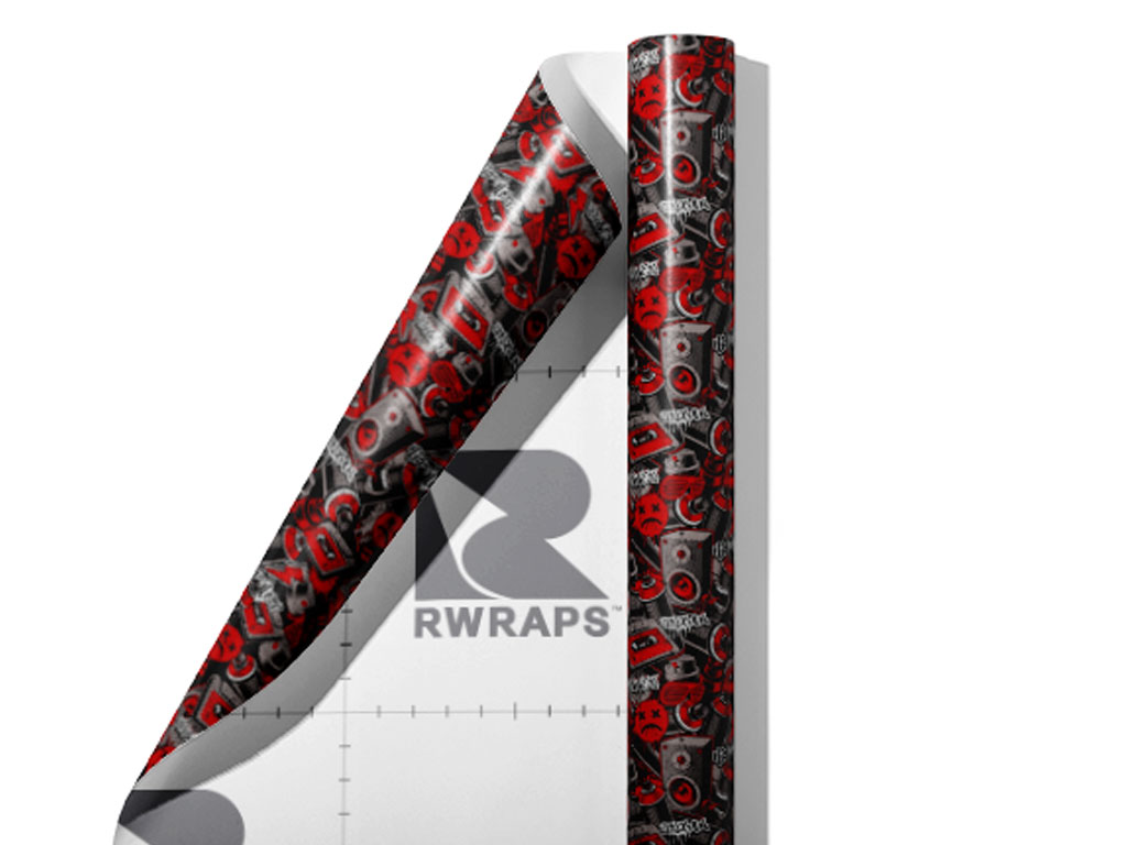 Long Run Graffiti Wrap Film Sheets