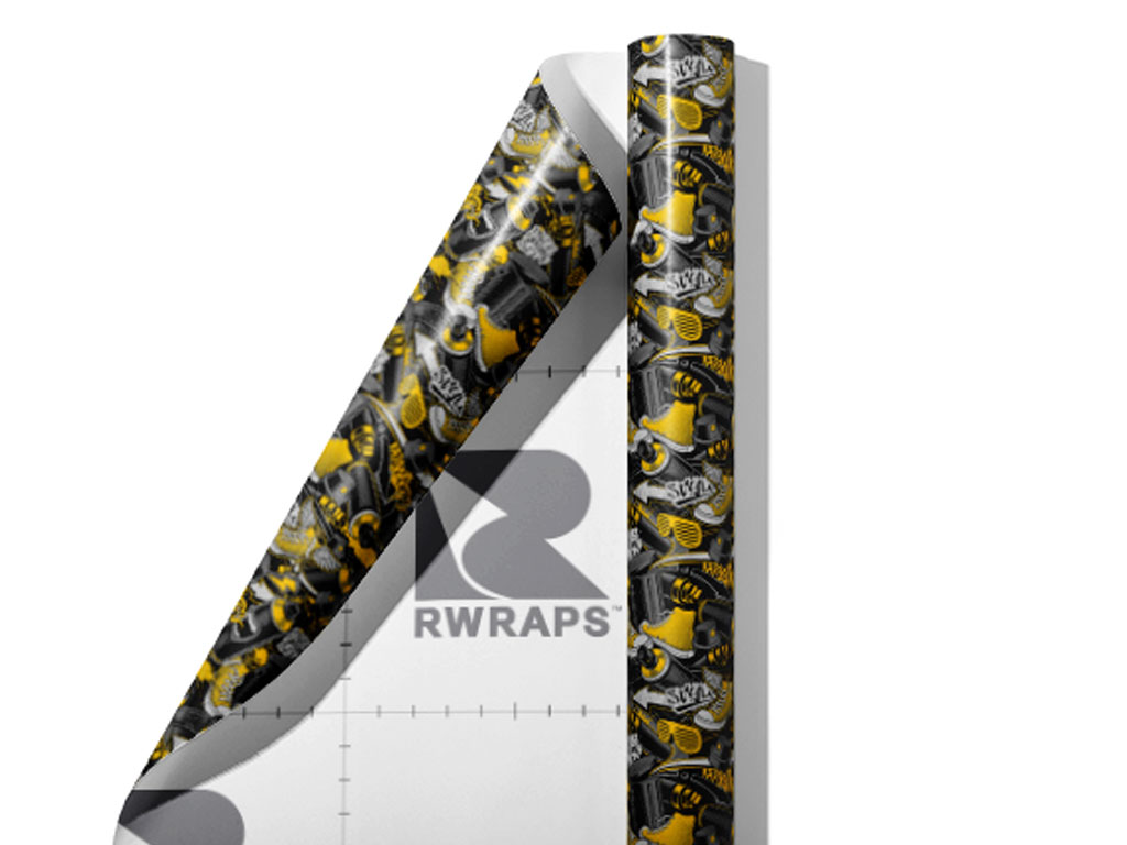 Short Run Graffiti Wrap Film Sheets