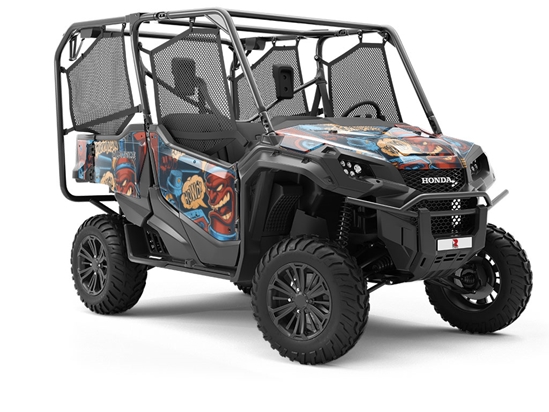 Stomping Ground Graffiti Utility Vehicle Vinyl Wrap