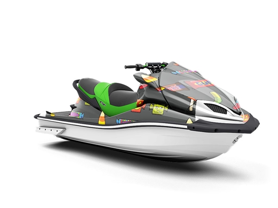 Trick Or Treat Halloween Jet Ski Vinyl Customized Wrap