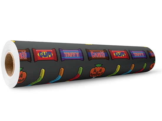 Trick Or Treat Halloween Wrap Film Wholesale Roll