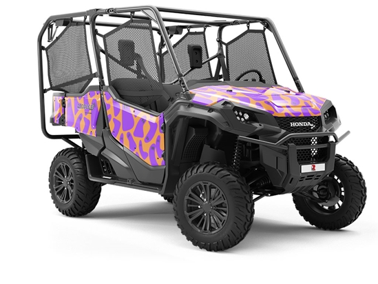 Blacklight Spirits Halloween Utility Vehicle Vinyl Wrap