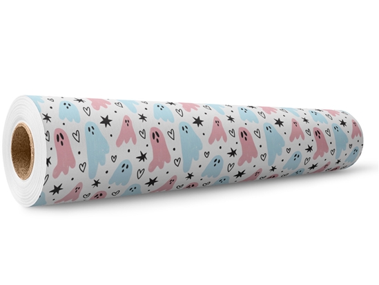 Girly Ghosties Halloween Wrap Film Wholesale Roll