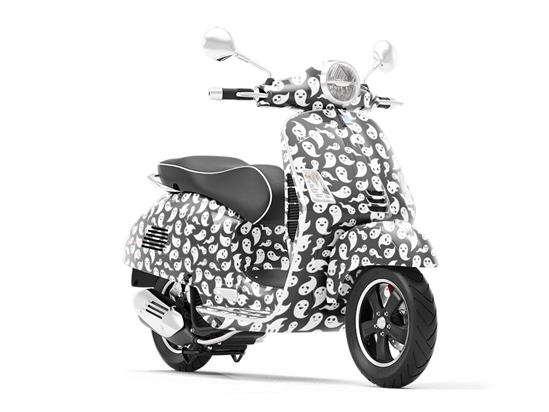 Happy Apparitions Halloween Vespa Scooter Wrap Film