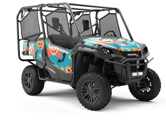 Killer Clowns Halloween Utility Vehicle Vinyl Wrap