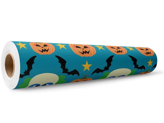 Killer Clowns Halloween Wrap Film Wholesale Roll