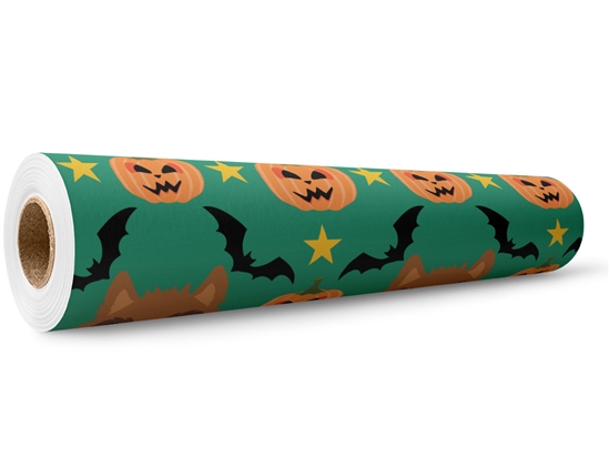 Wicked Werewolf Halloween Wrap Film Wholesale Roll