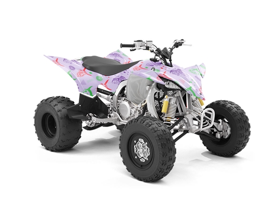 Yokai Masks Halloween ATV Wrapping Vinyl