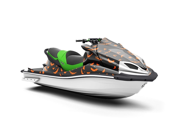 Dark Fear Halloween Jet Ski Vinyl Customized Wrap