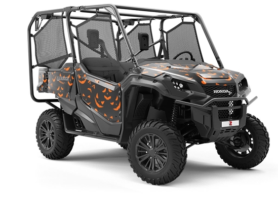 Dark Fear Halloween Utility Vehicle Vinyl Wrap