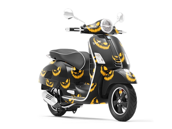 Devil Night Halloween Vespa Scooter Wrap Film