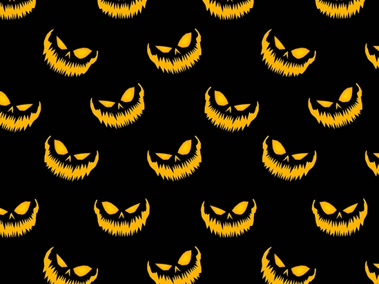 Devil Night Halloween Vinyl Wrap Pattern