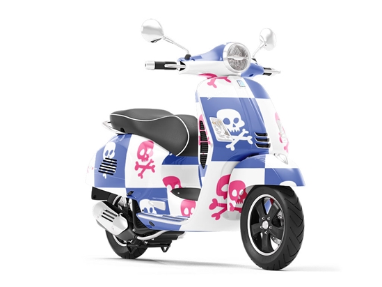 Death Blues Halloween Vespa Scooter Wrap Film