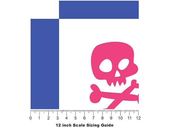 Death Blues Halloween Vinyl Film Pattern Size 12 inch Scale