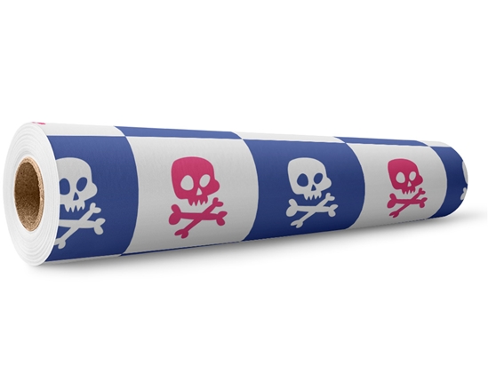 Death Blues Halloween Wrap Film Wholesale Roll