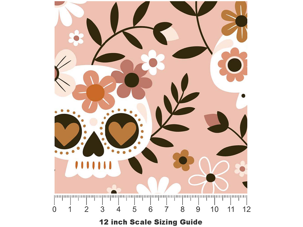 Gentle Soul Halloween Vinyl Film Pattern Size 12 inch Scale