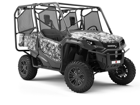 Gray Calvaria Halloween Utility Vehicle Vinyl Wrap