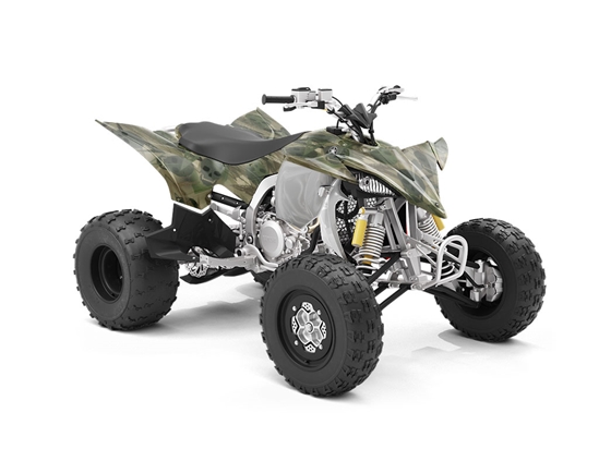 Green Decomposition Halloween ATV Wrapping Vinyl