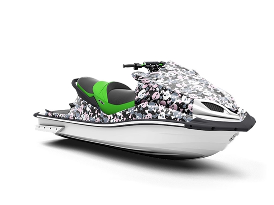 Heart Eyes Halloween Jet Ski Vinyl Customized Wrap