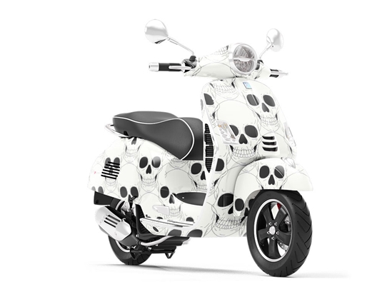 Look Away Halloween Vespa Scooter Wrap Film