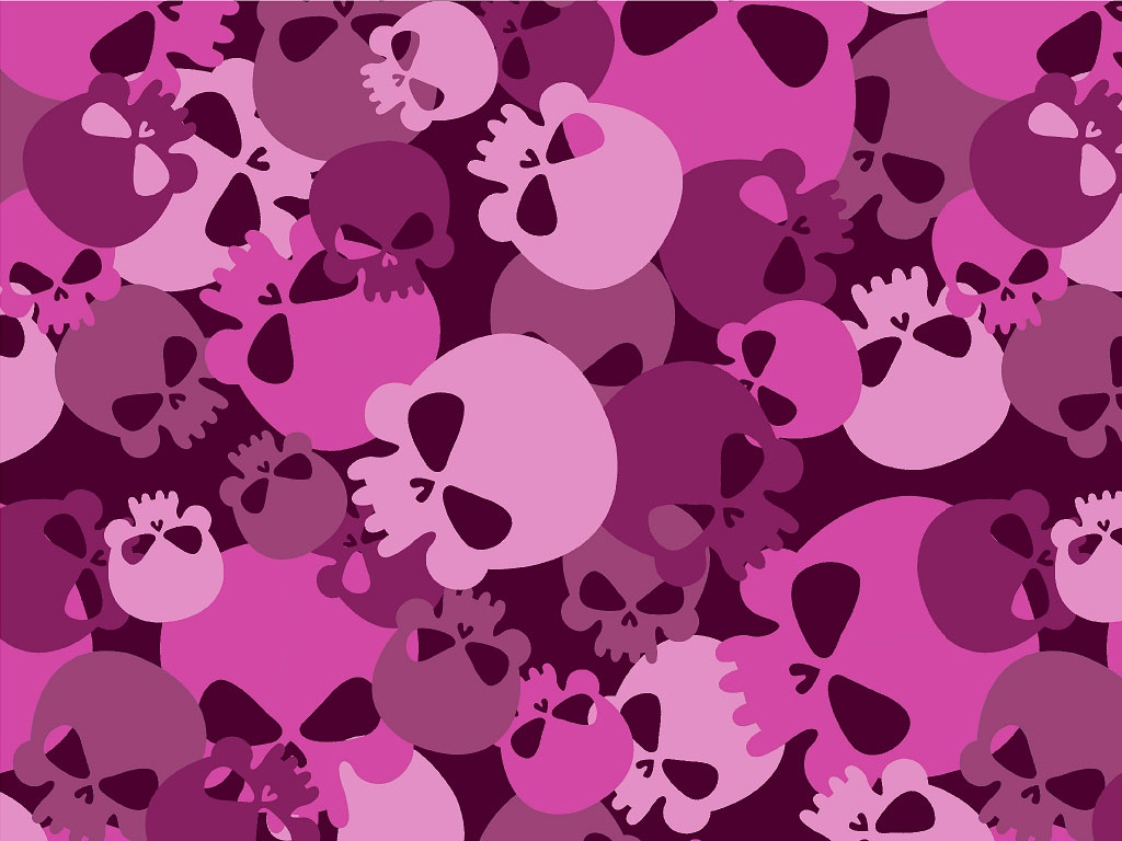 Magenta Calvaria Halloween Vinyl Wrap Pattern