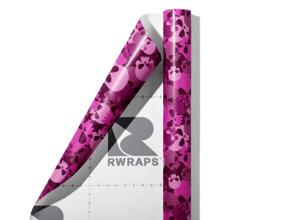 Magenta Calvaria Halloween Wrap Film Sheets