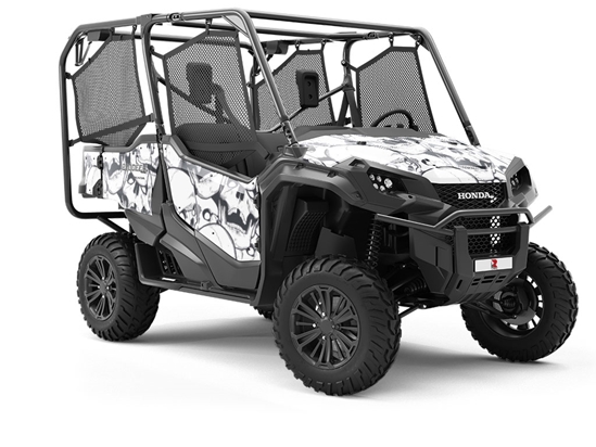 Missing Tooth Halloween Utility Vehicle Vinyl Wrap