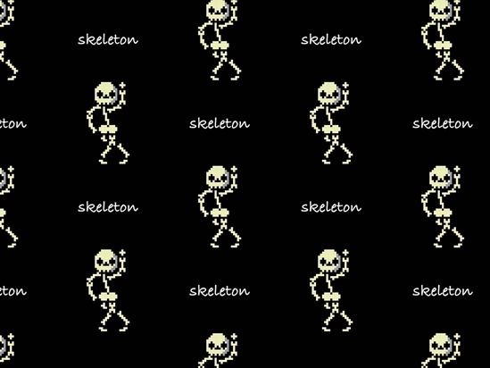 Mister Pixelbones Halloween Vinyl Wrap Pattern