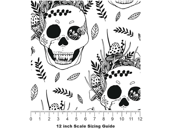 Natural Reclamation Halloween Vinyl Film Pattern Size 12 inch Scale