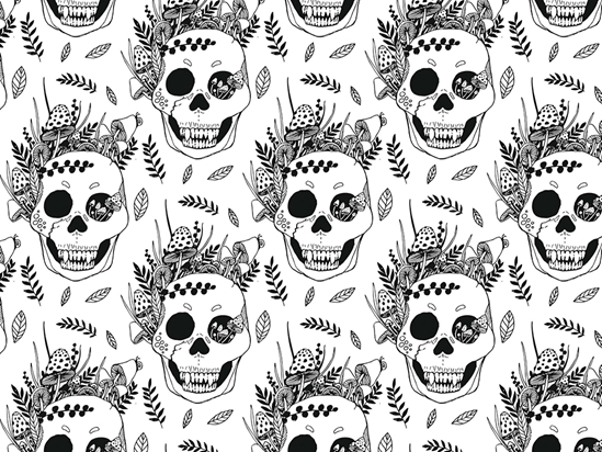 Natural Reclamation Halloween Vinyl Wrap Pattern