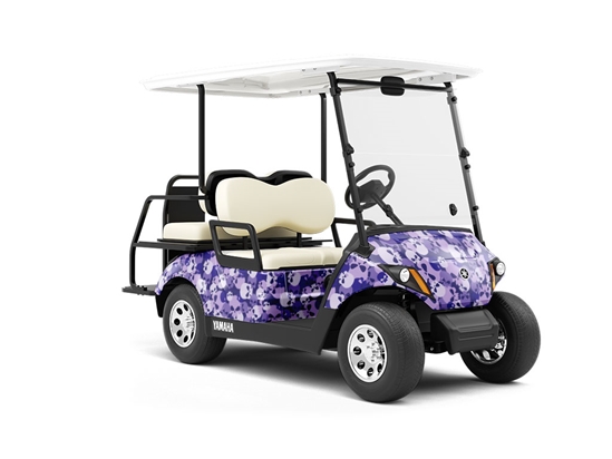 Navy Calvaria Halloween Wrapped Golf Cart