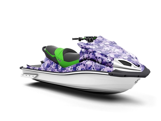 Navy Calvaria Halloween Jet Ski Vinyl Customized Wrap