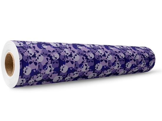 Navy Calvaria Halloween Wrap Film Wholesale Roll