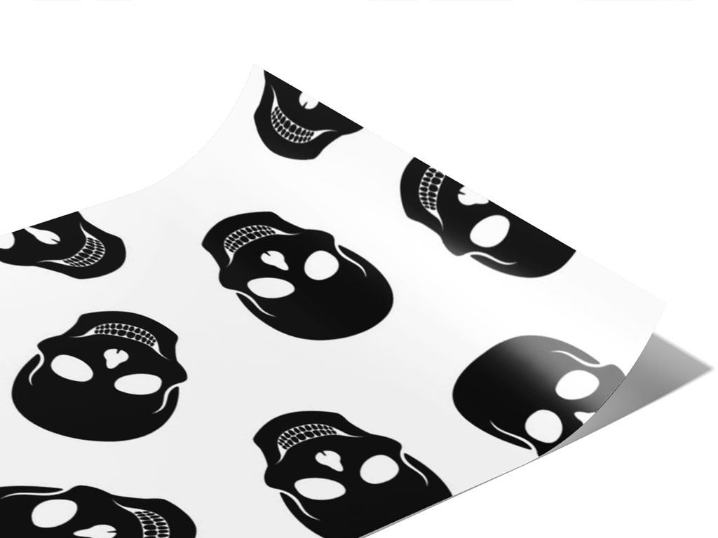 Polkadot Skulls Halloween Vinyl Wraps