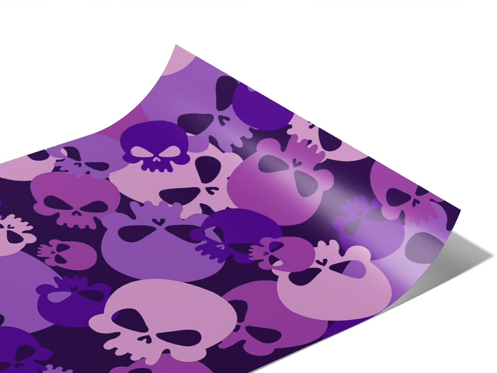 Purple Calvaria Halloween Vinyl Wraps