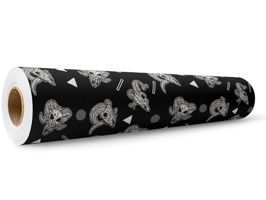 Ram Heads Halloween Wrap Film Wholesale Roll