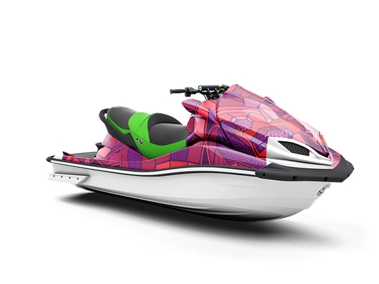 Skull Gems Halloween Jet Ski Vinyl Customized Wrap