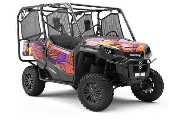 Skull Render Halloween Utility Vehicle Vinyl Wrap