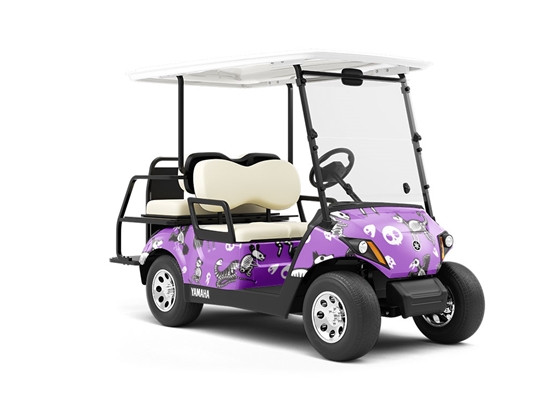 Spirit Pets Halloween Wrapped Golf Cart