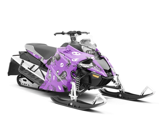 Spirit Pets Halloween Custom Wrapped Snowmobile