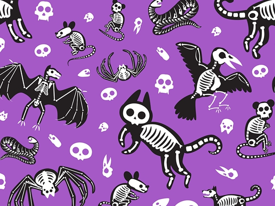 Spirit Pets Halloween Vinyl Wrap Pattern