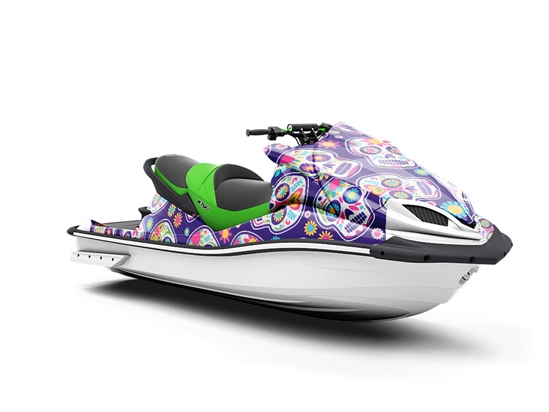 Sweet Tooth Halloween Jet Ski Vinyl Customized Wrap