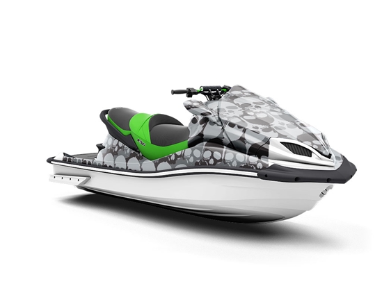 Top Down Halloween Jet Ski Vinyl Customized Wrap